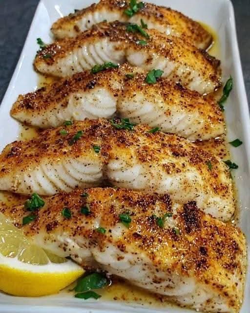 ZESTY LEMON BUTTER FISH FILLET