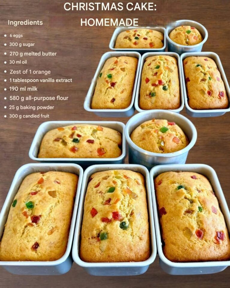 I’LL LEAVE YOU THE SECRET! HOMEMADE CHRISTMAS CAKE